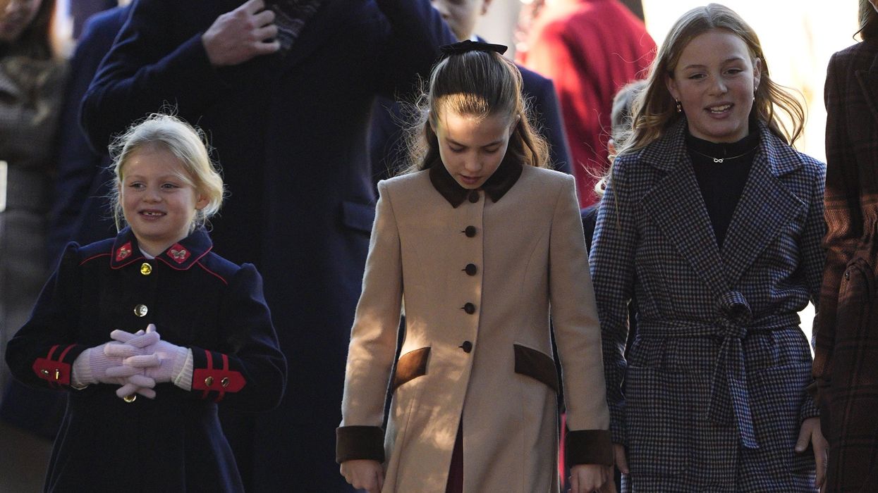Princess Charlotte, Lena Tindall and Mia Tindall