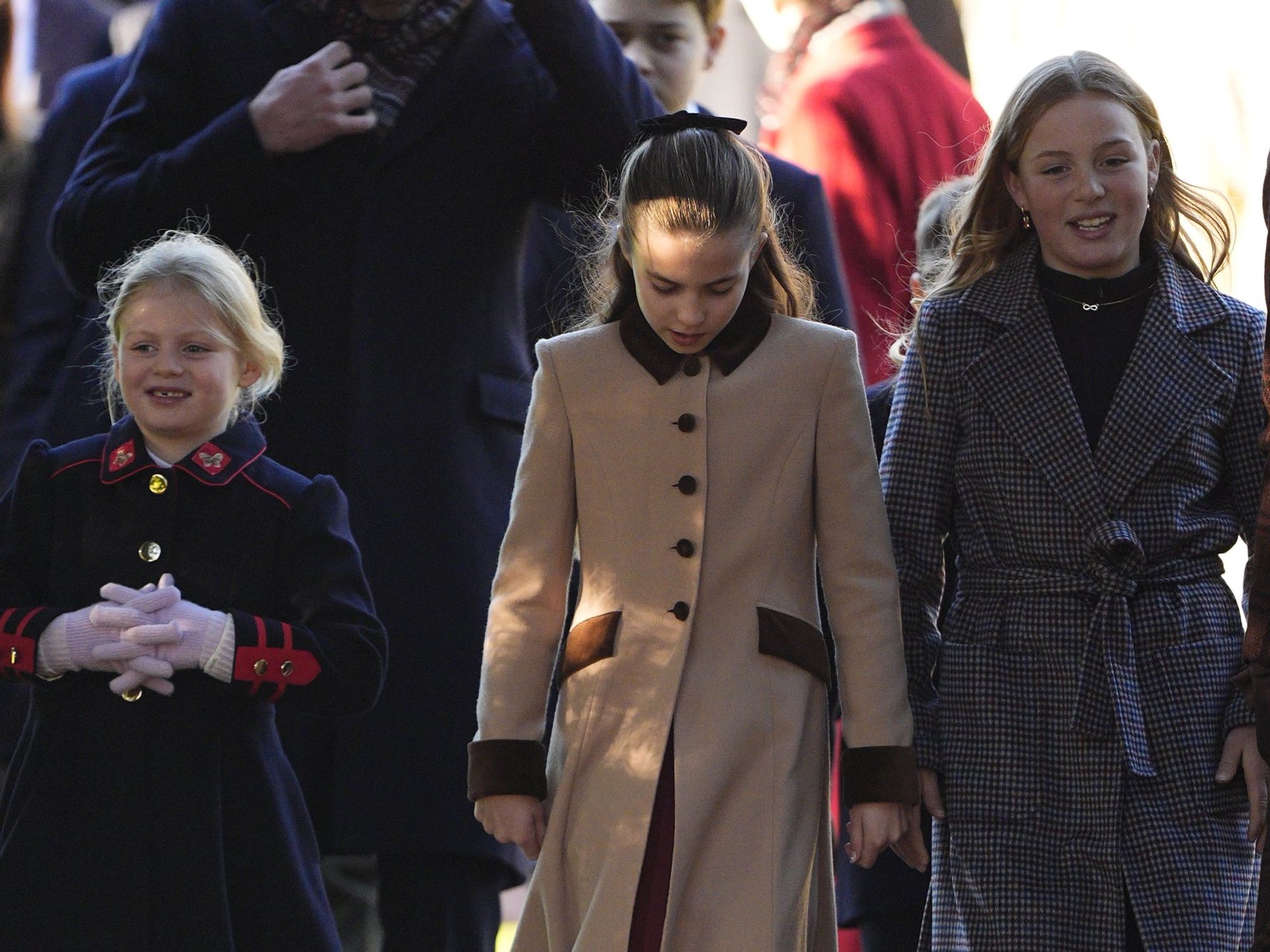 Princess Charlotte, Lena Tindall and Mia Tindall
