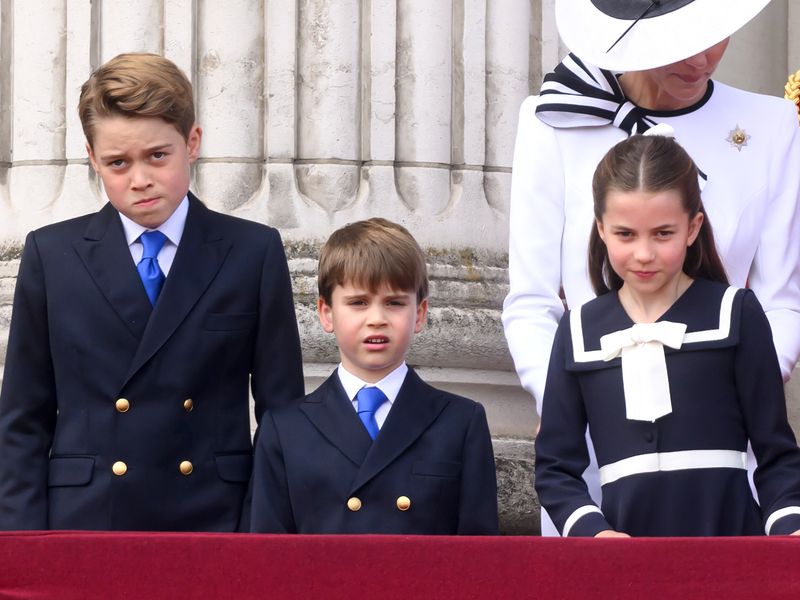 Princess Charlotte, Louis and George