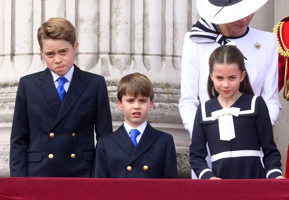 Princess Charlotte, Louis and George