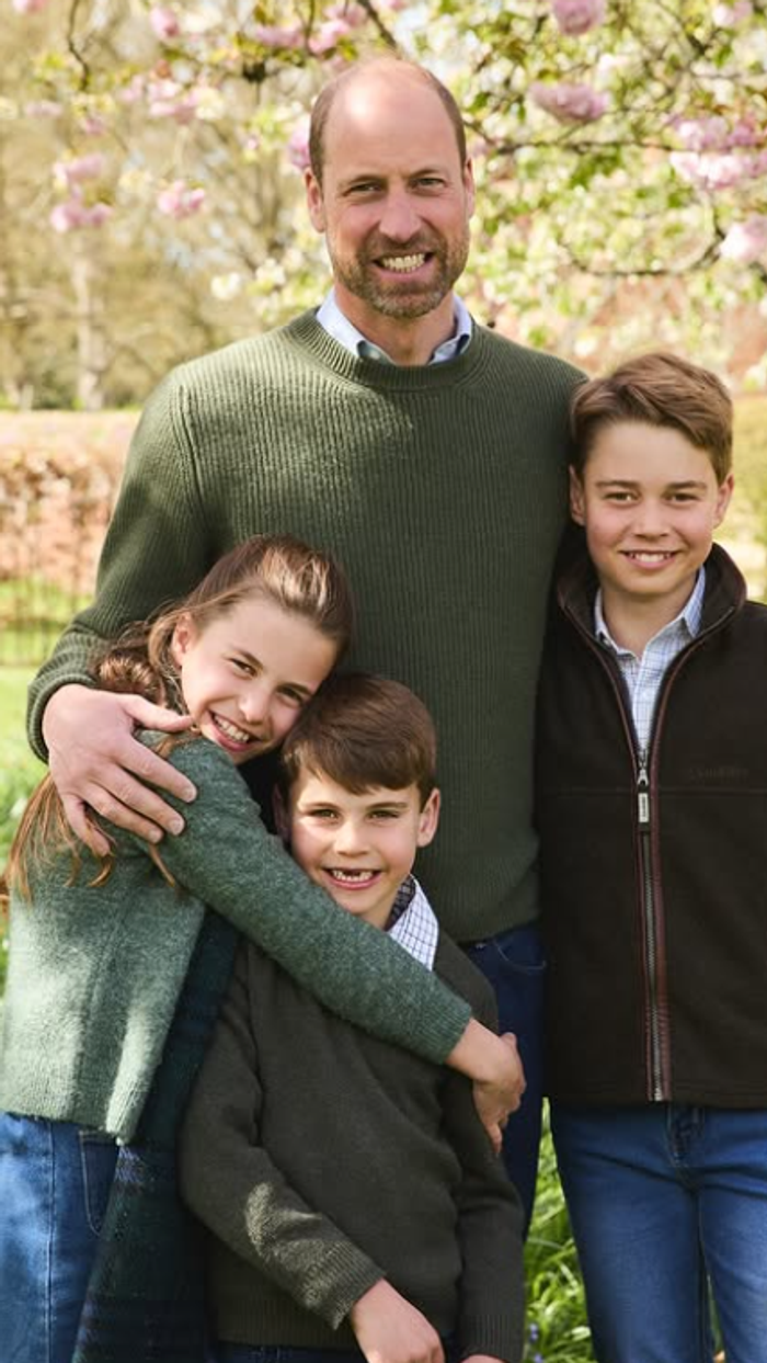 Princess Charlotte, Prince William, Prince George, Prince Louis