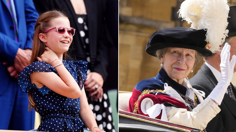 Princess Charlotte learning the ropes of being royal from a 'perfect role  model'