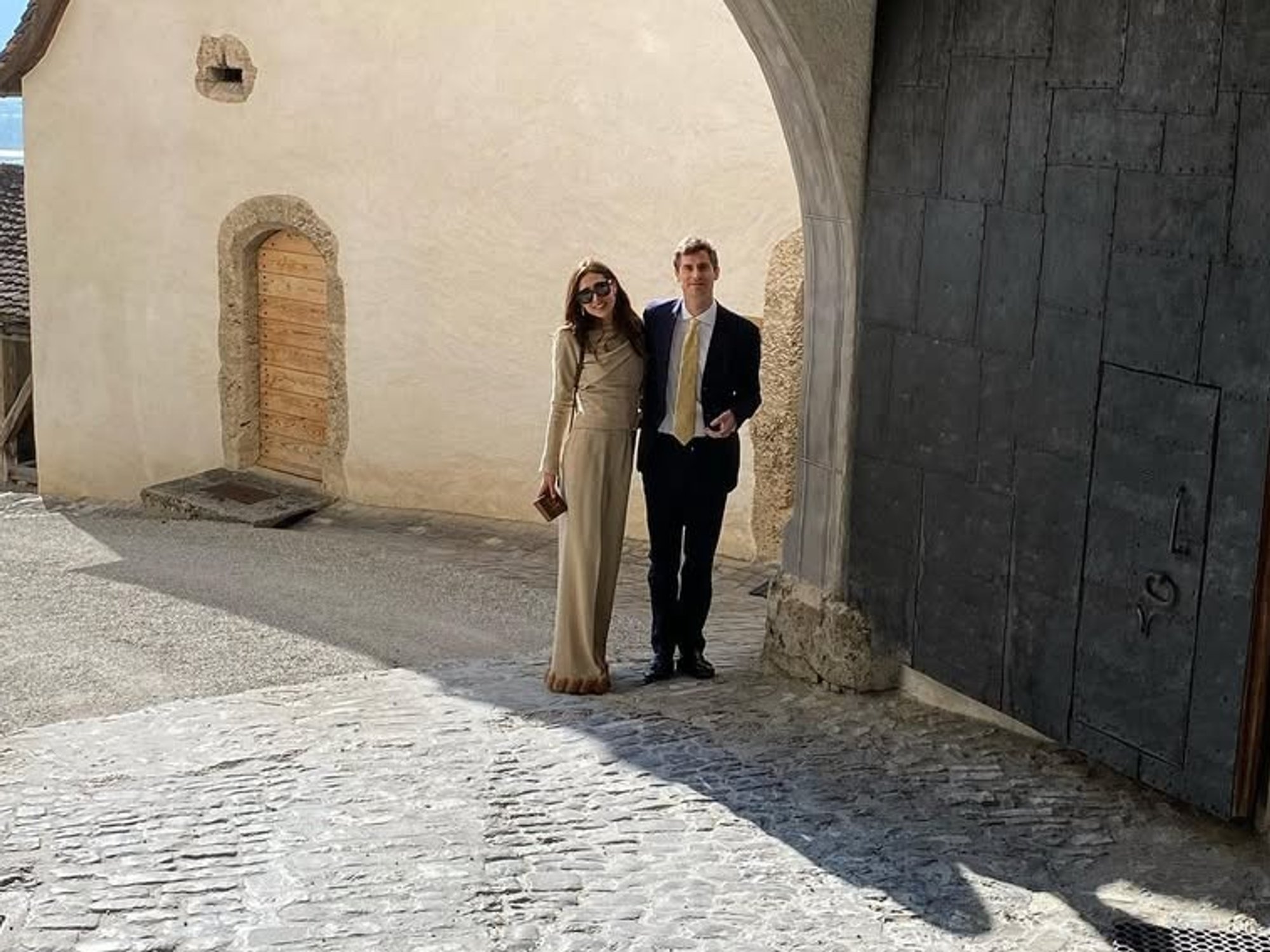 Princess Claudia of Liechtenstein and Prince Josef-Emmanuel