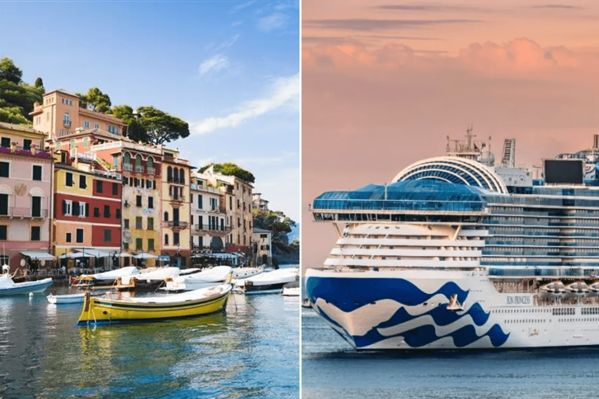 Princess Cruise ship / Princess cruise stop