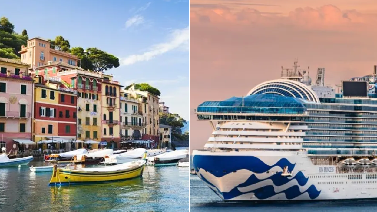 Princess Cruise ship / Princess cruise stop
