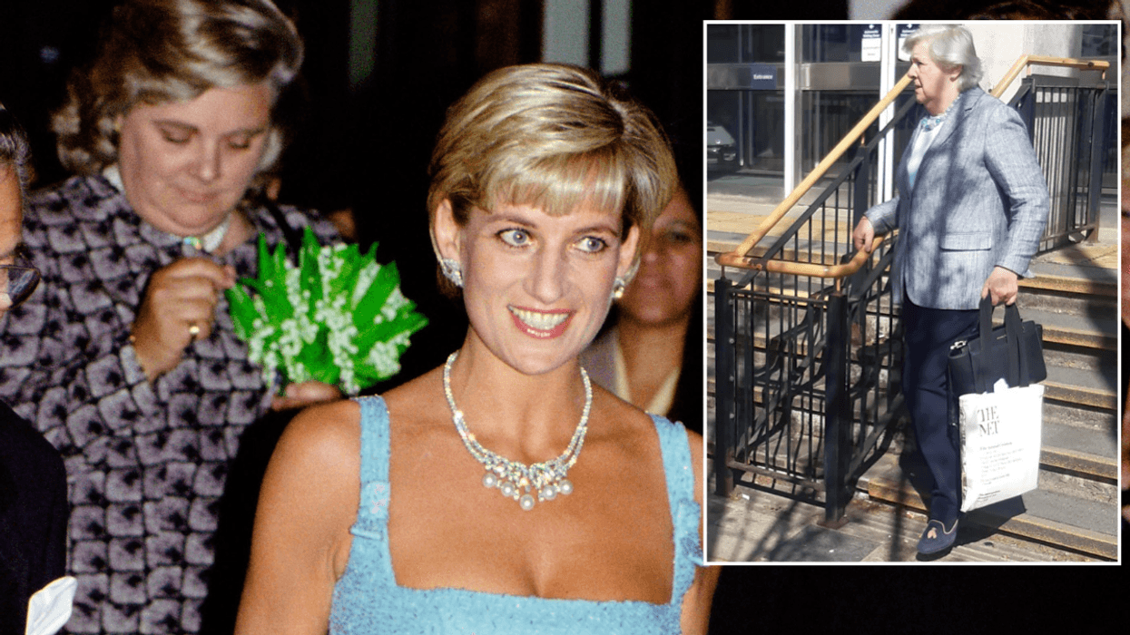 Princess Diana and Anne Beckwith-Smith