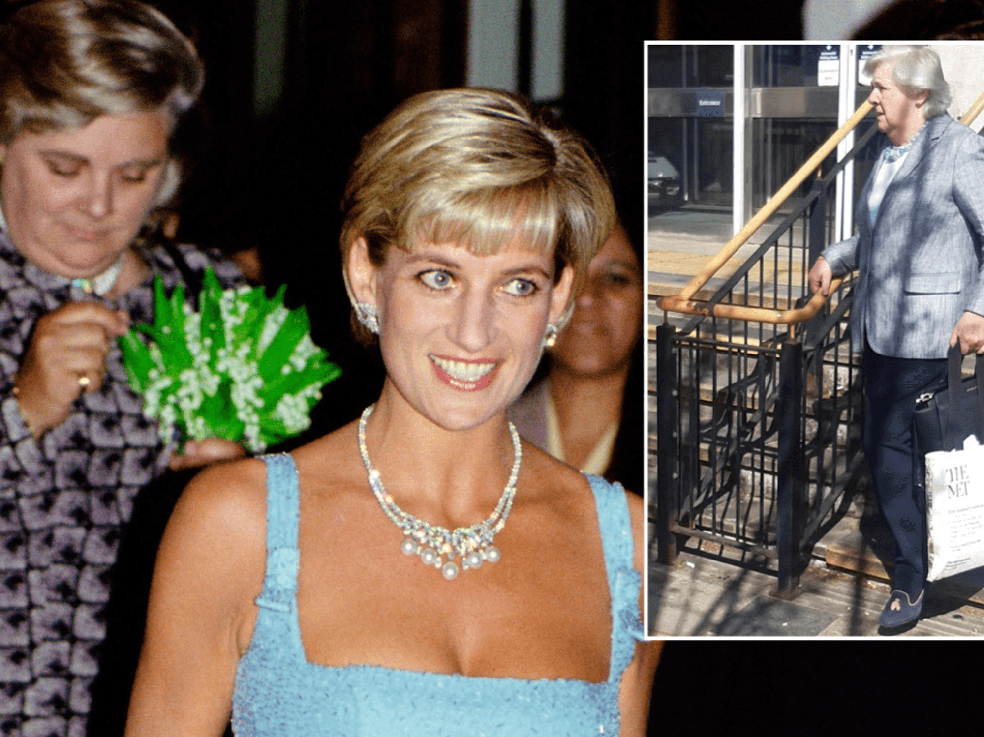 Princess Diana and Anne Beckwith-Smith