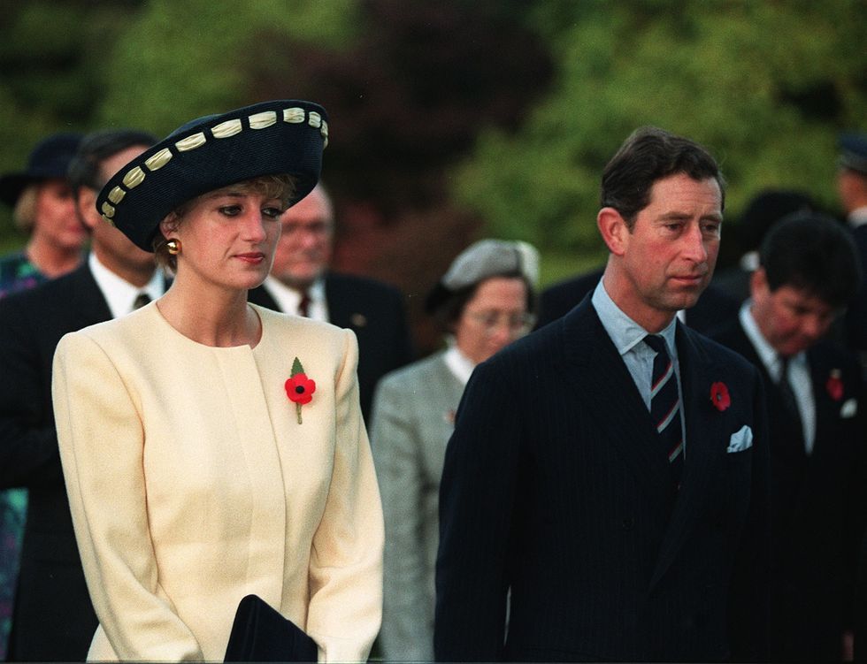 Princess Diana and King Charles