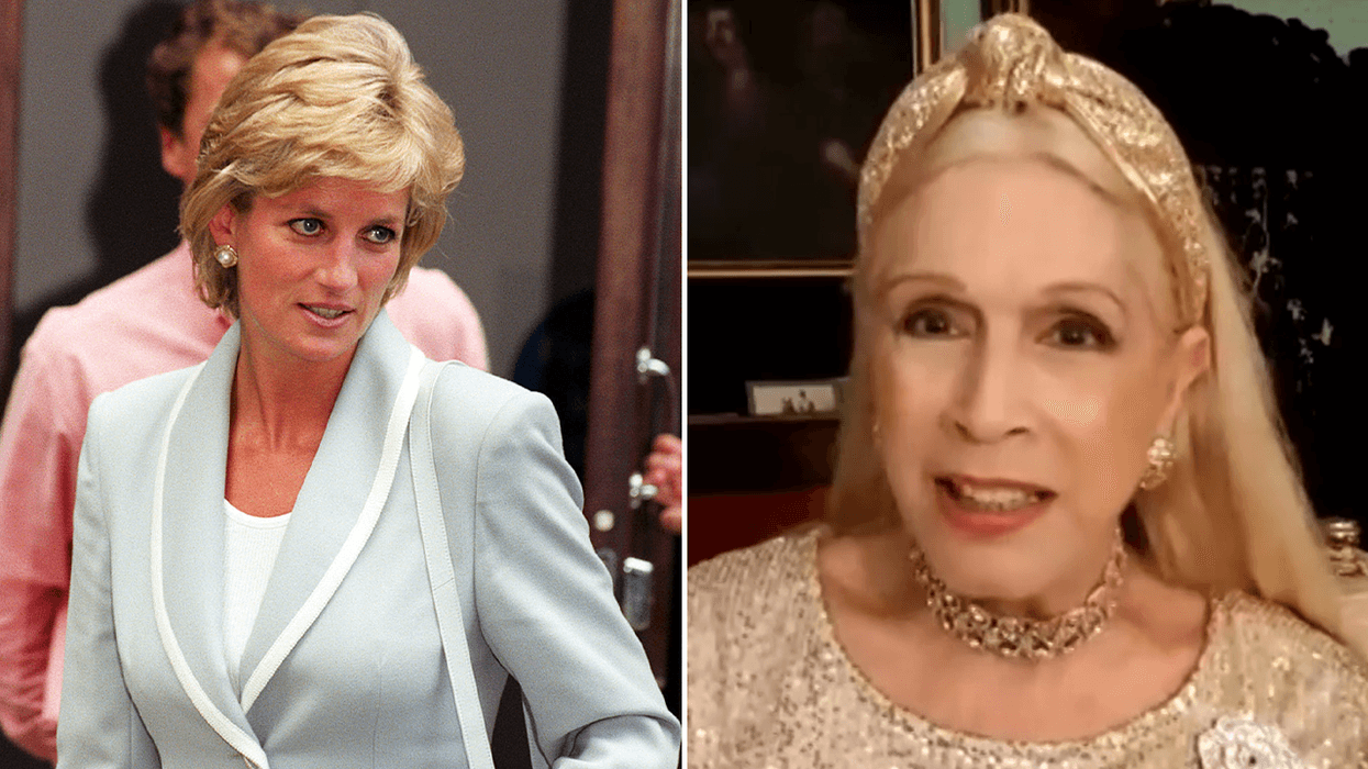 Princess Diana and Lady Colin Campbell