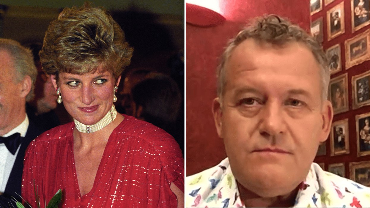 Princess Diana and Paul Burrell