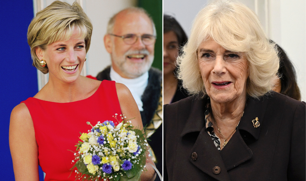 Princess Diana and Queen Camilla