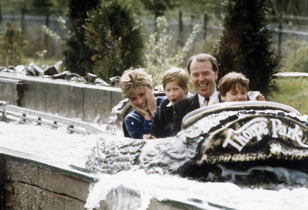 Princess Diana, Prince Harry and Prince William
