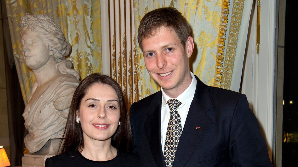 Princess Elia and Prince Leka of Albania