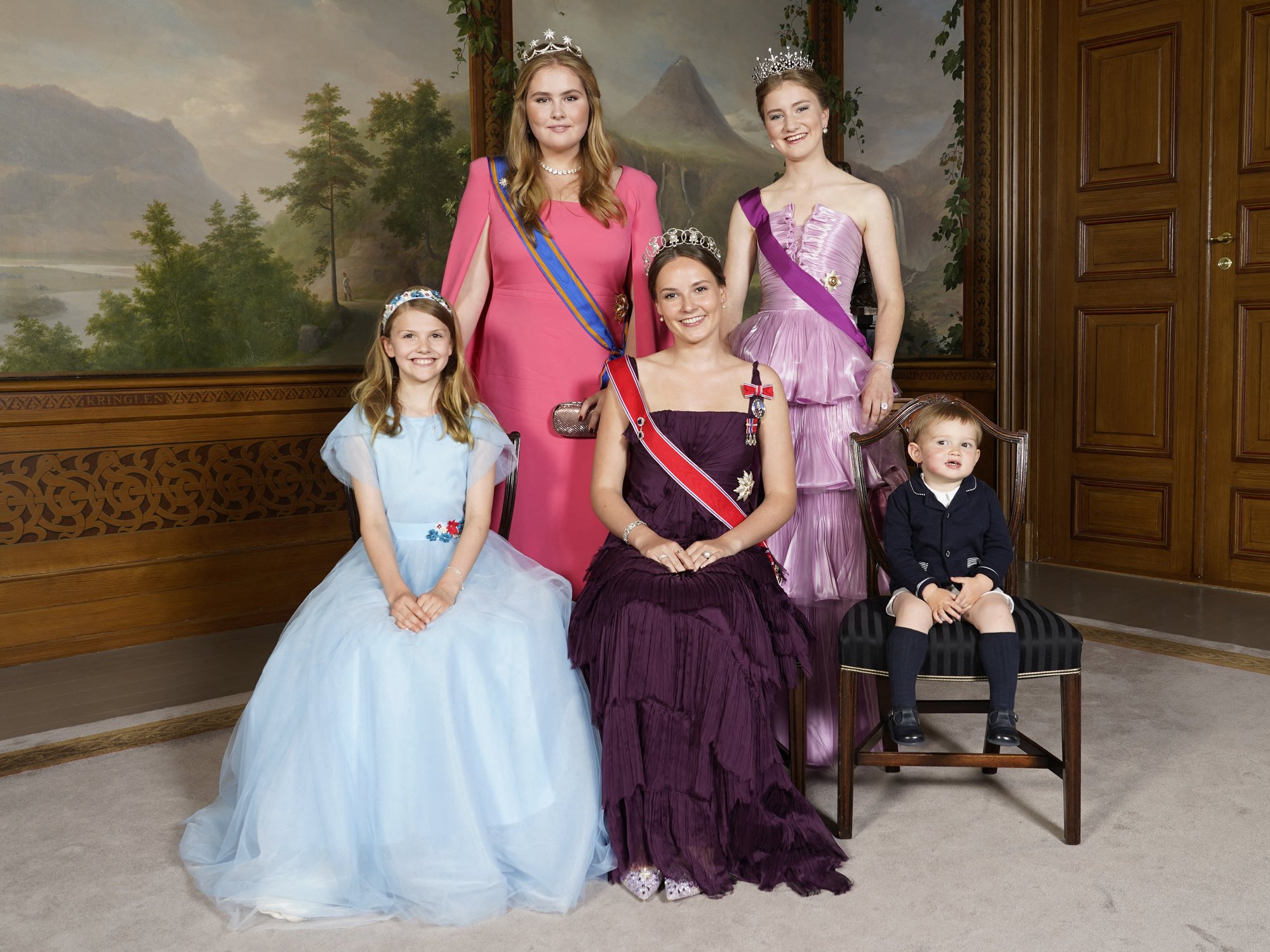 Princess Elisabeth, Princess Catharina-Amalia, Princess Ingrid Alexandra of Norway