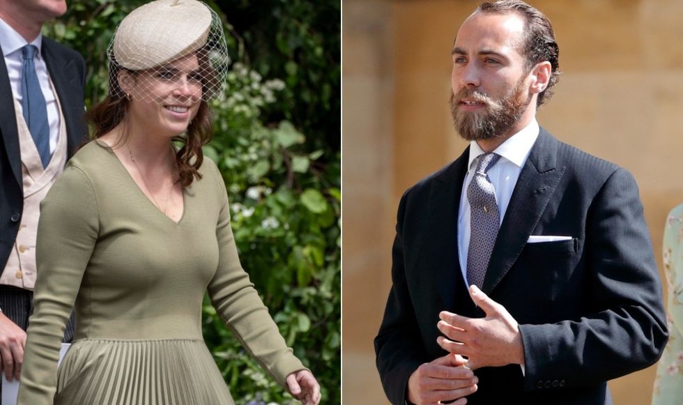 Princess Eugenie and James Middleton