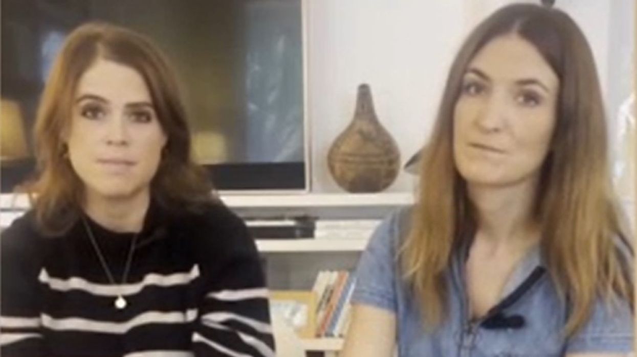 Princess Eugenie and Julia de Boinville