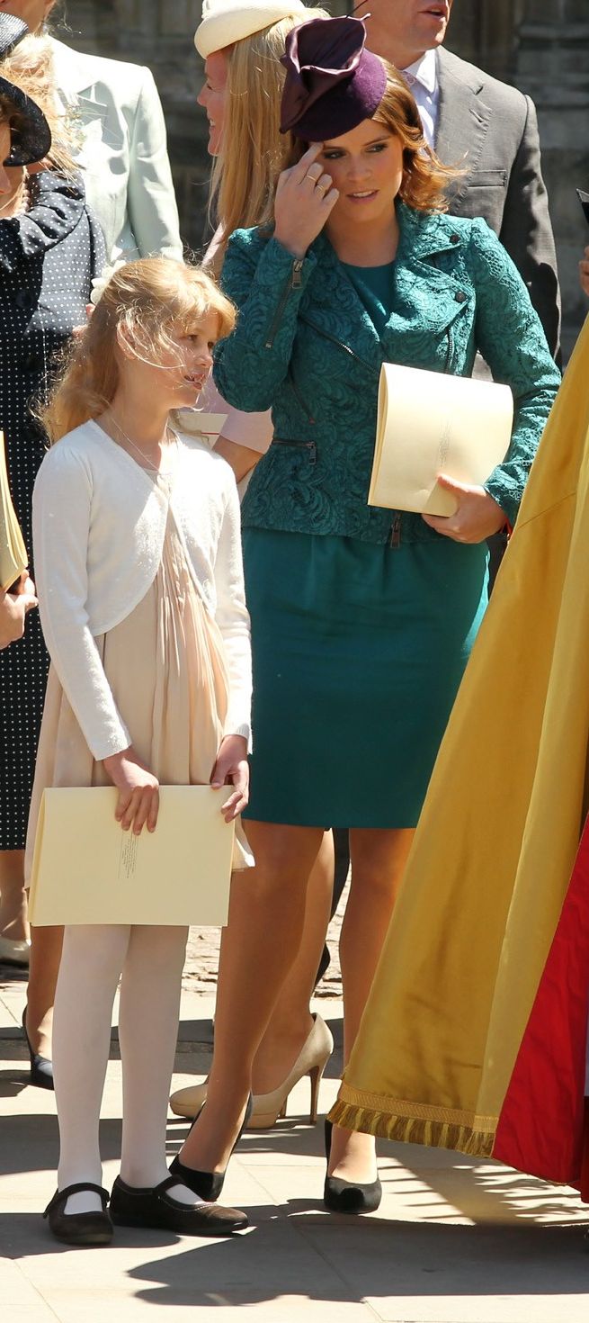 Princess Eugenie and Lady Louise Windsor