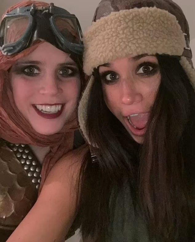 Princess Eugenie and Meghan Markle