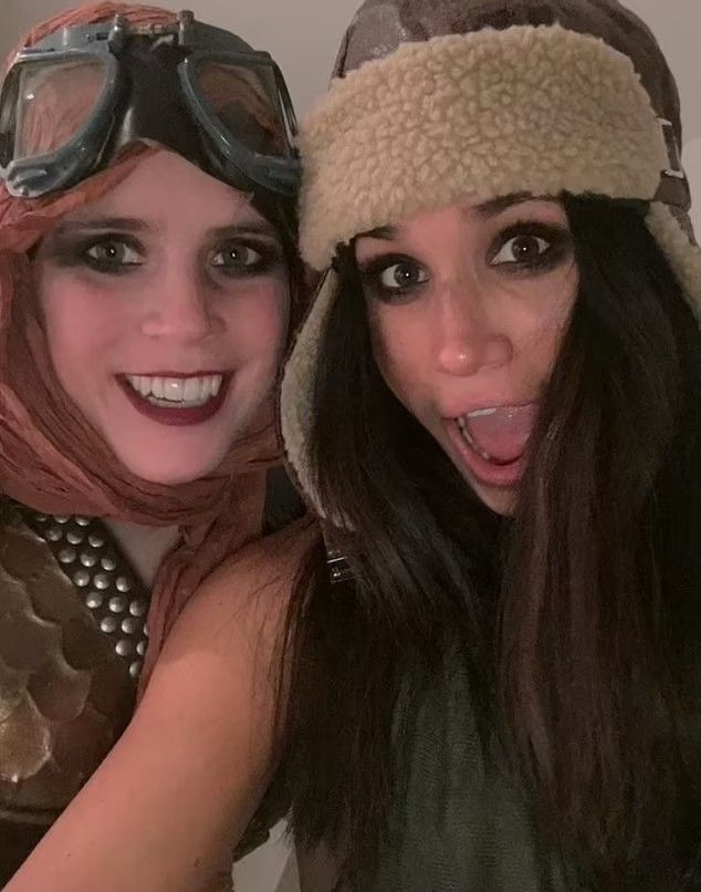 Princess Eugenie and Meghan Markle