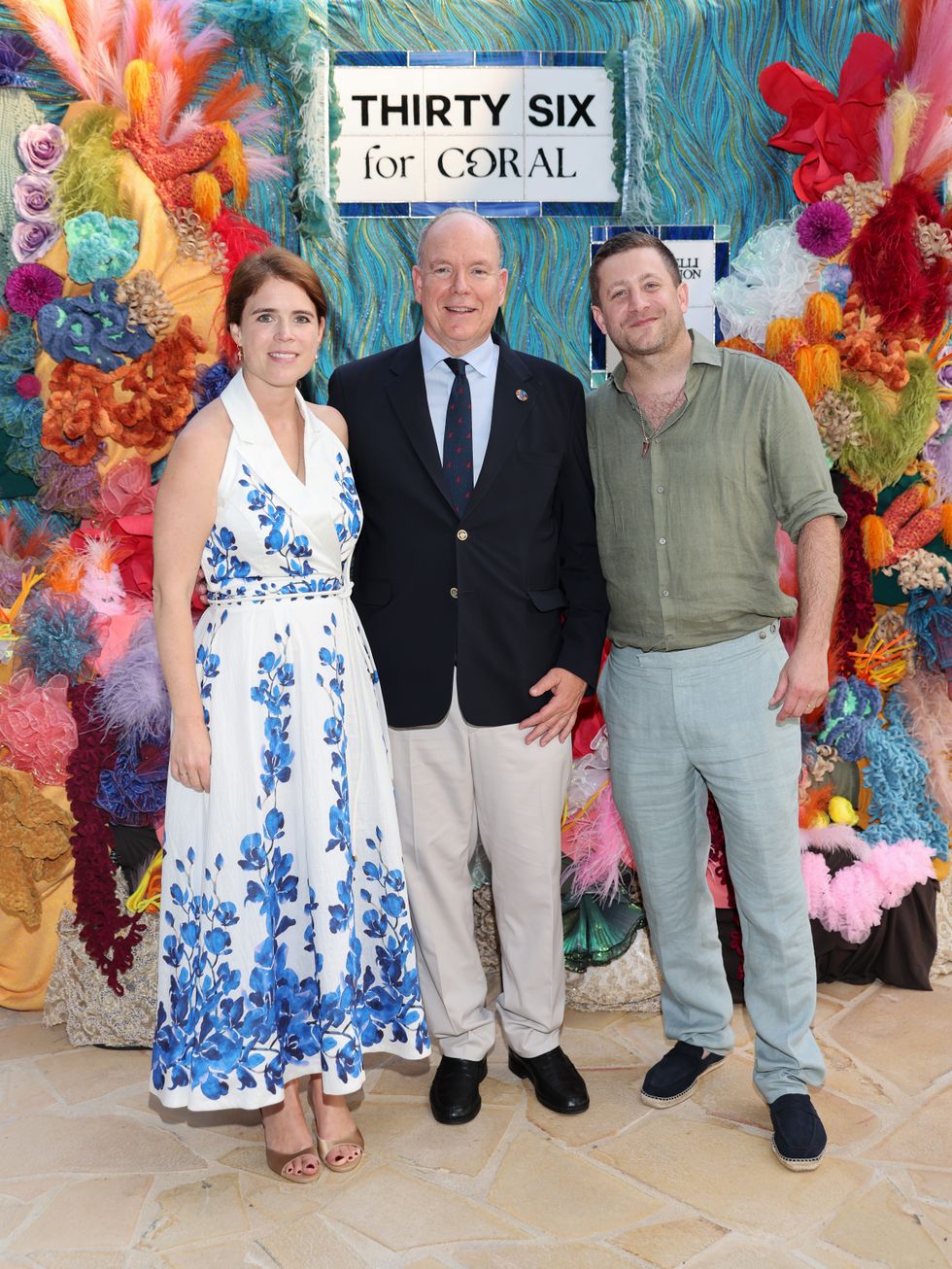 Princess Eugenie and Prince Albert