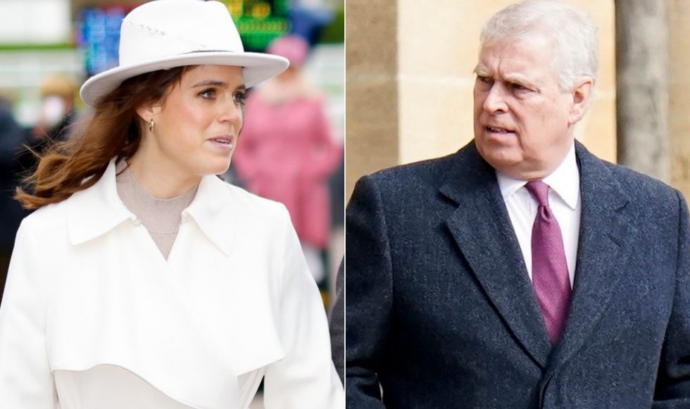 Princess Eugenie and Prince Andrew