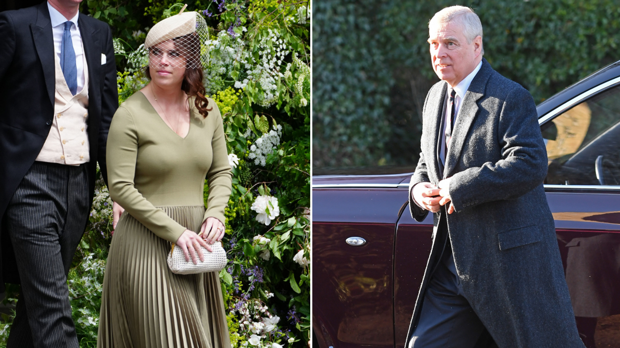 Princess Eugenie and Prince Andrew