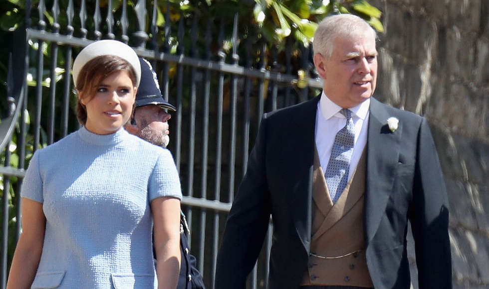 Princess Eugenie and Prince Andrew