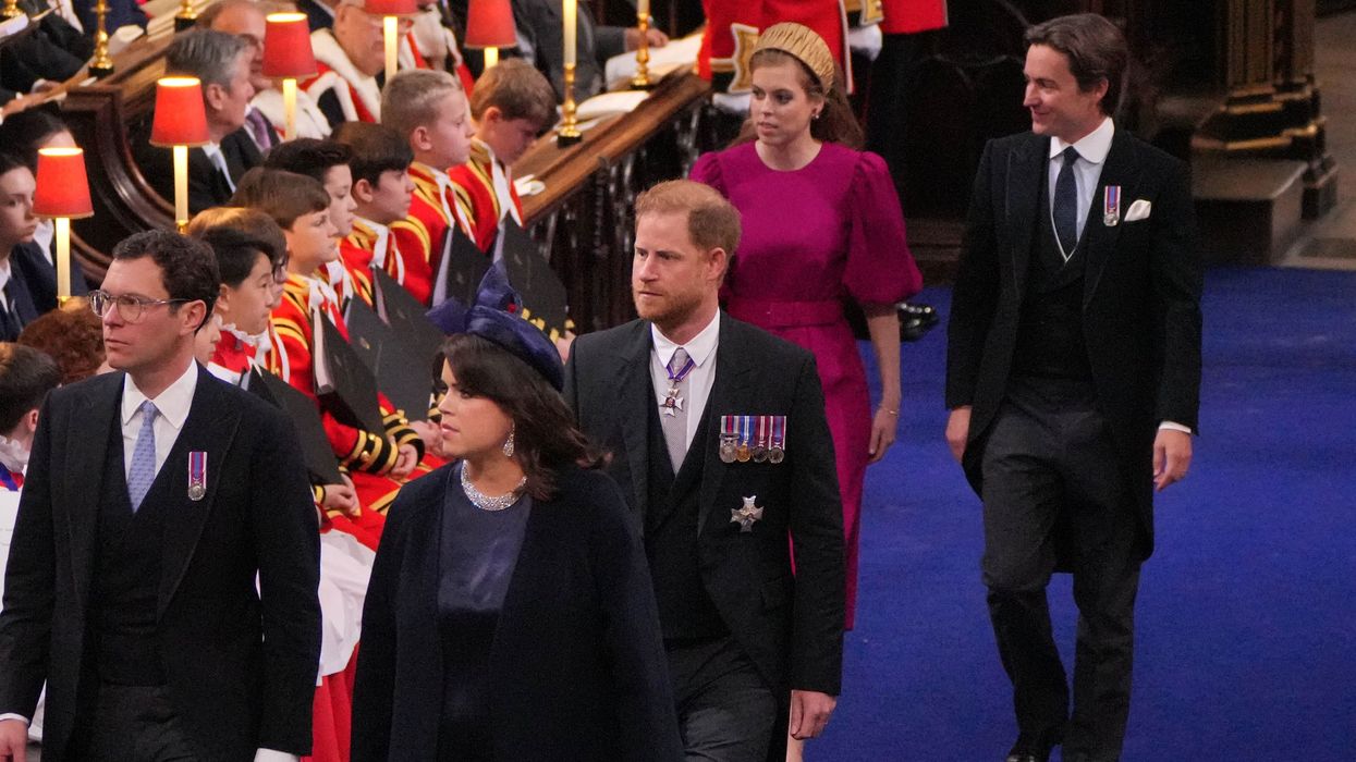 Princess Eugenie and Prince Harry