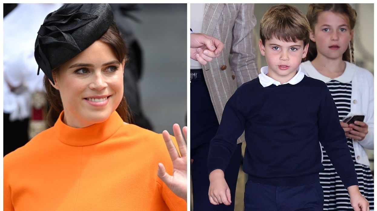 Princess Eugenie and Prince Louis