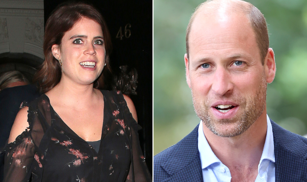 Princess Eugenie and Prince William