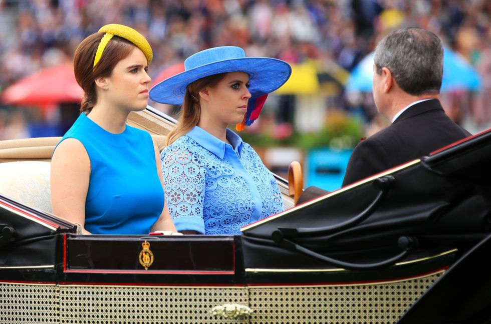 Princess Eugenie and Princess Beatrice