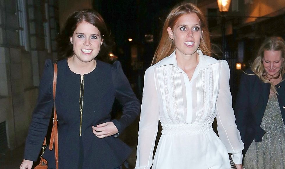 Princess Eugenie and Princess Beatrice