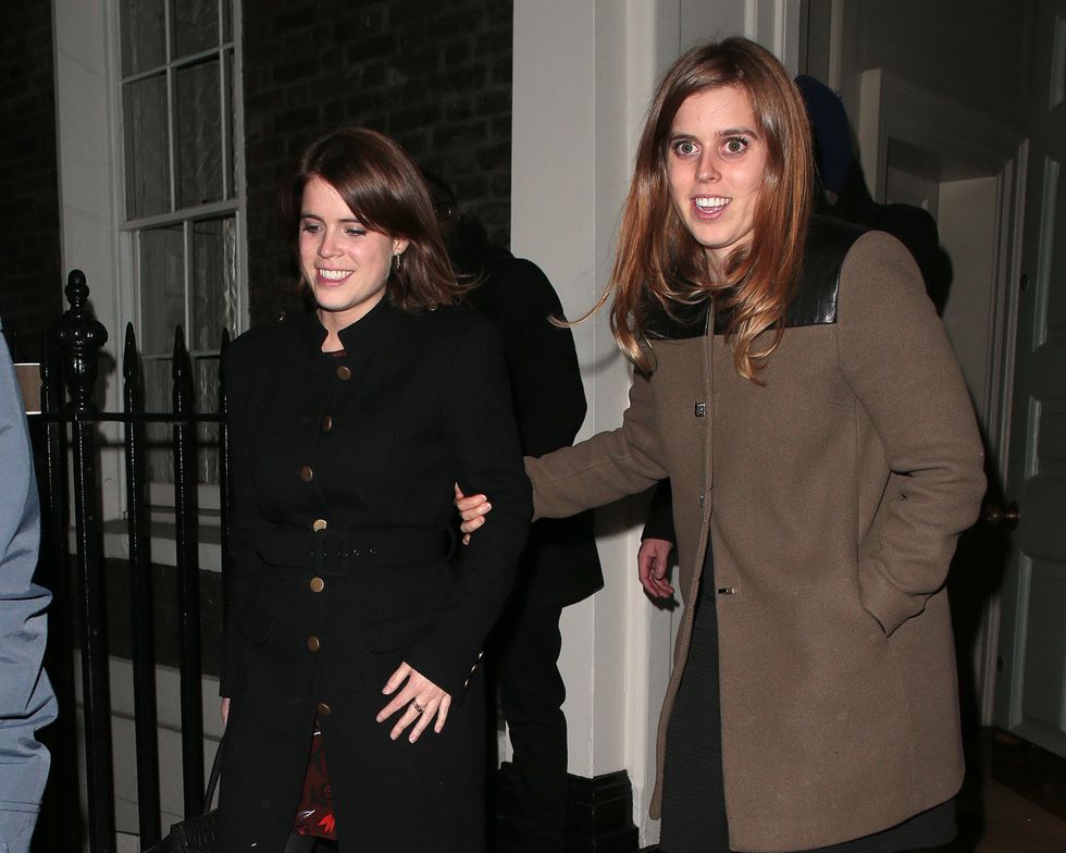 Princess Eugenie and Princess Beatrice