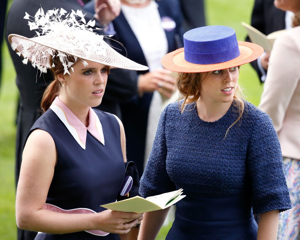 Princess Eugenie and Princess Beatrice