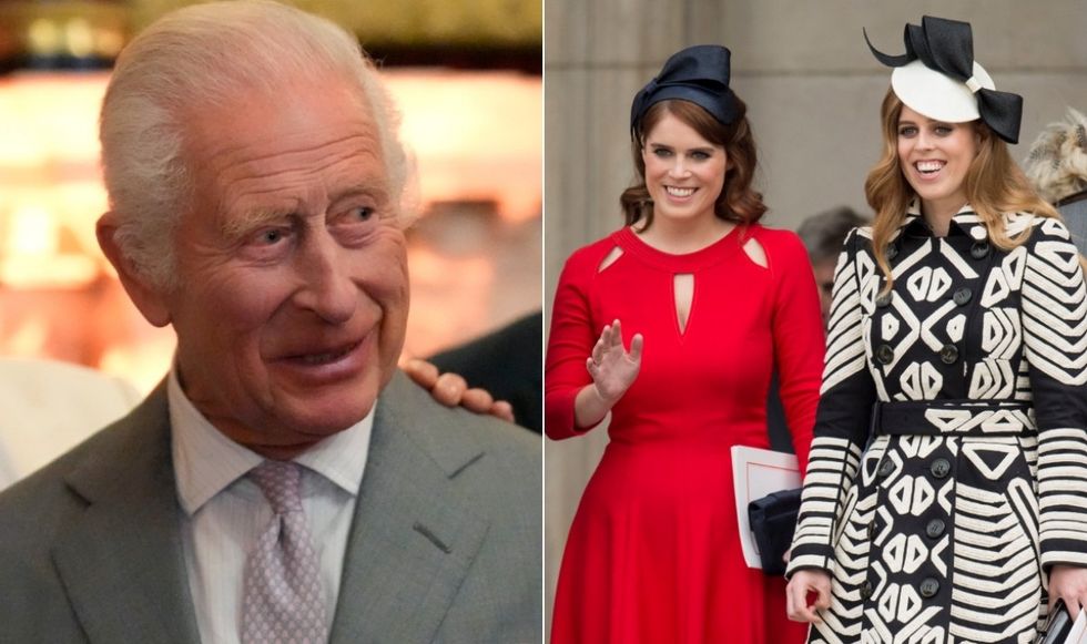 Princess Eugenie and Princess Beatrice