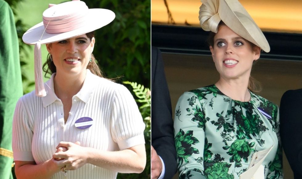 Princess Eugenie and Princess Beatrice