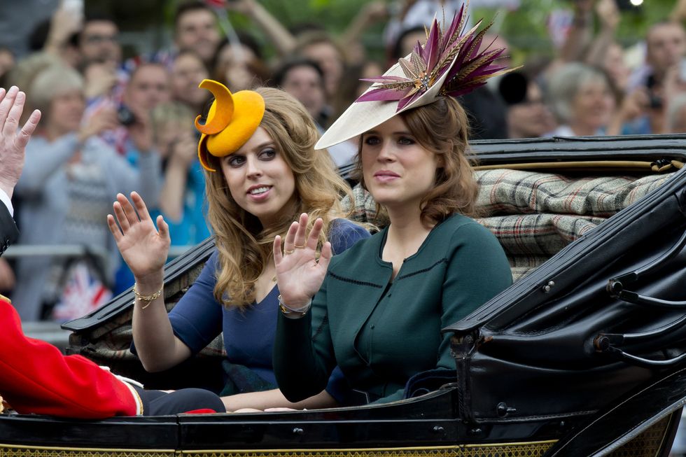 Princess Eugenie and Princess Beatrice