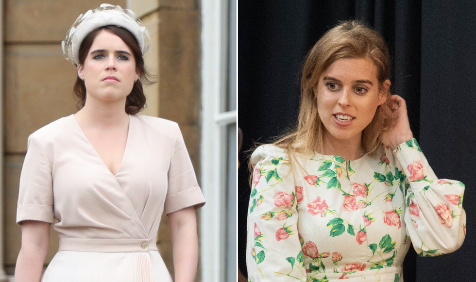 Princess Eugenie and Princess Beatrice