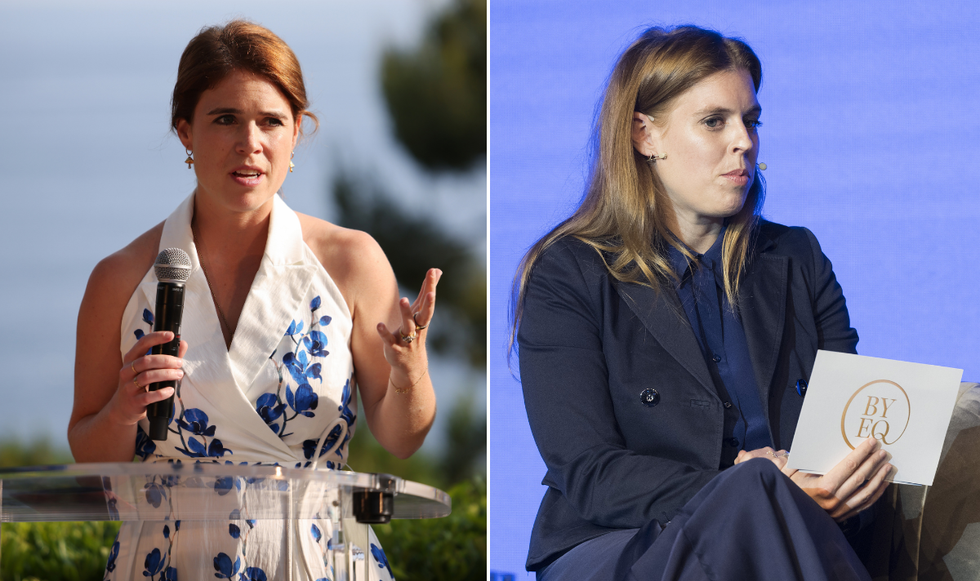 Princess Eugenie and Princess Beatrice