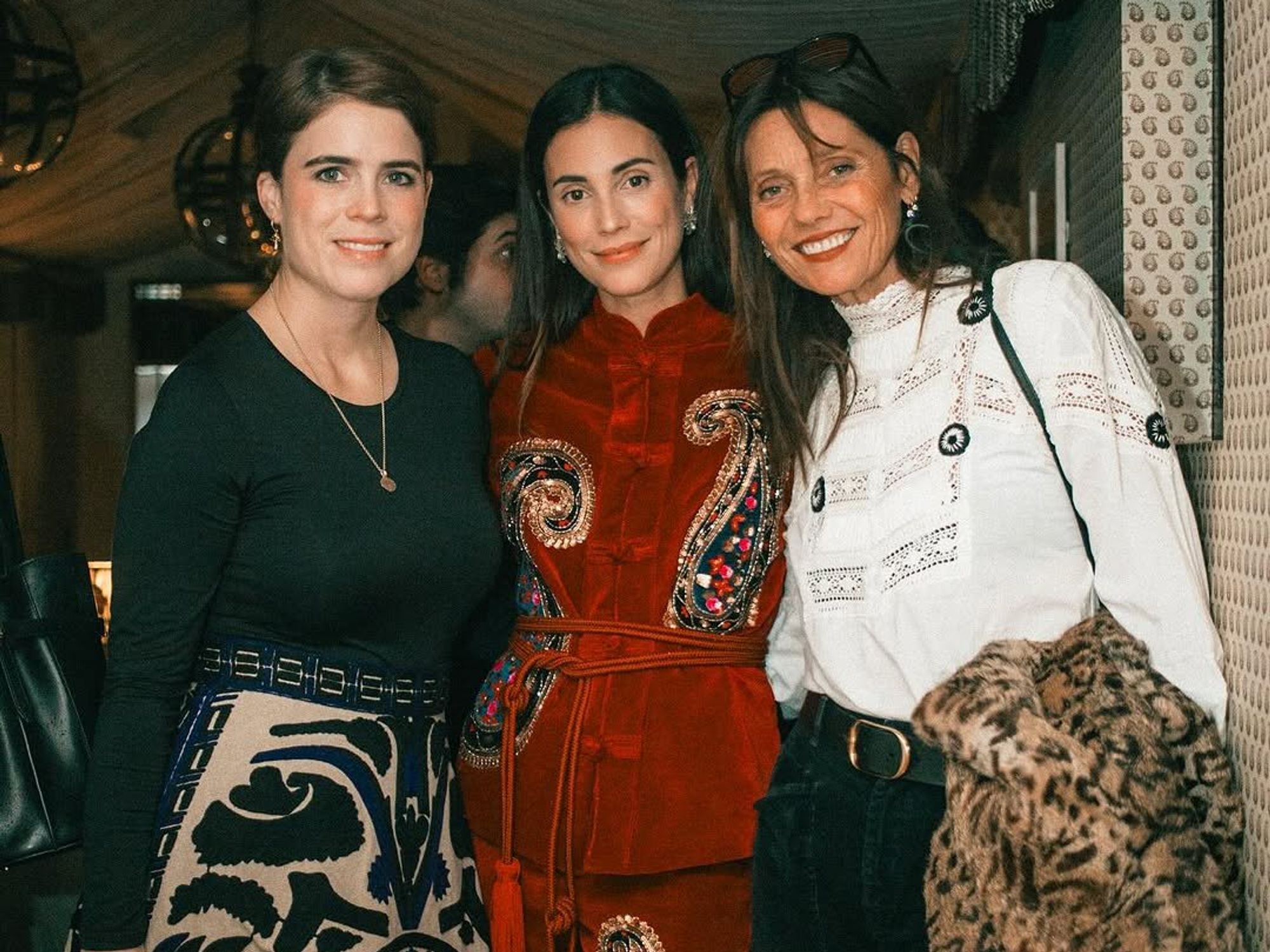 Princess Eugenie and Princess Christian of Hanover