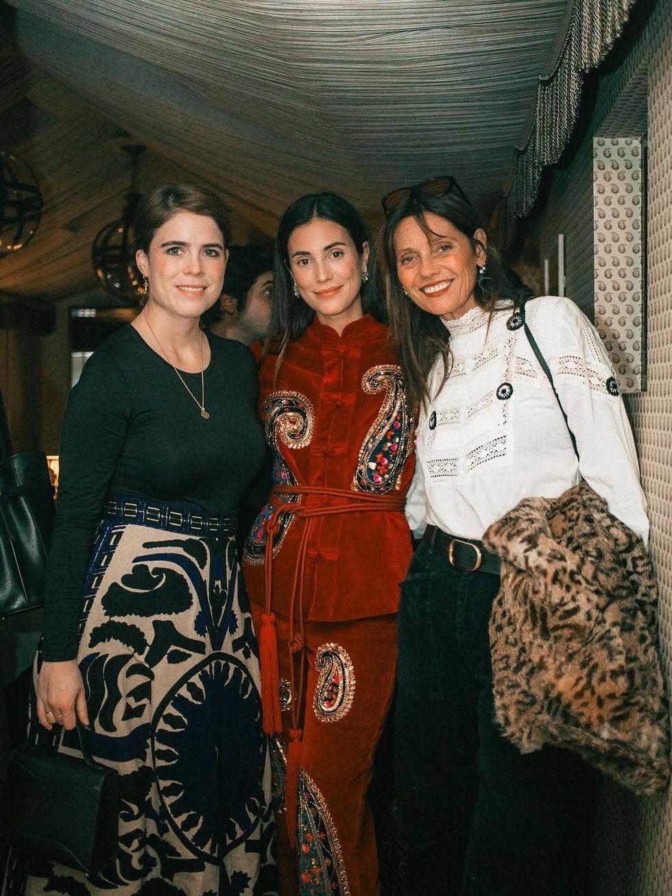 Princess Eugenie and Princess Christian of Hanover