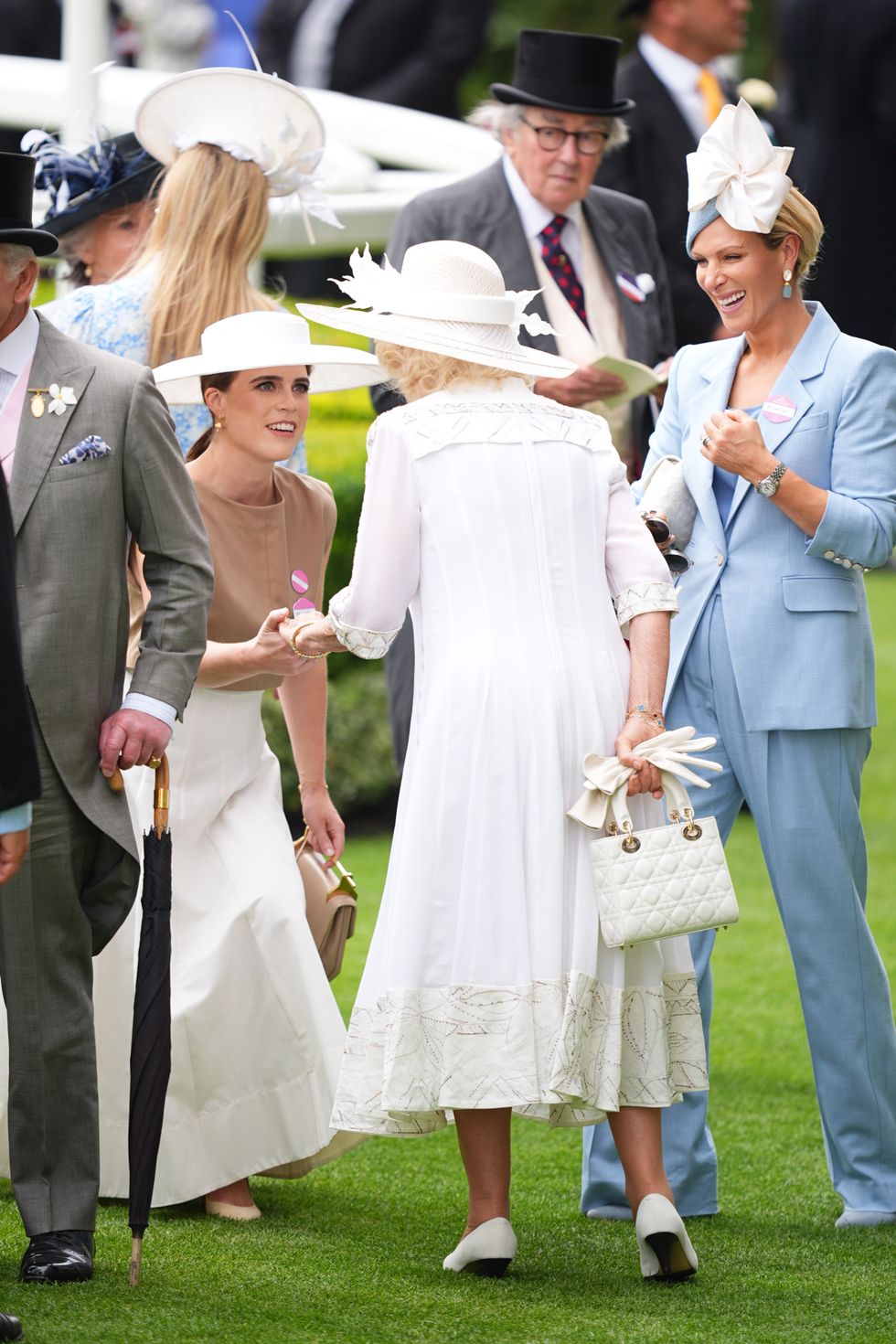 Princess Eugenie and Queen Camilla