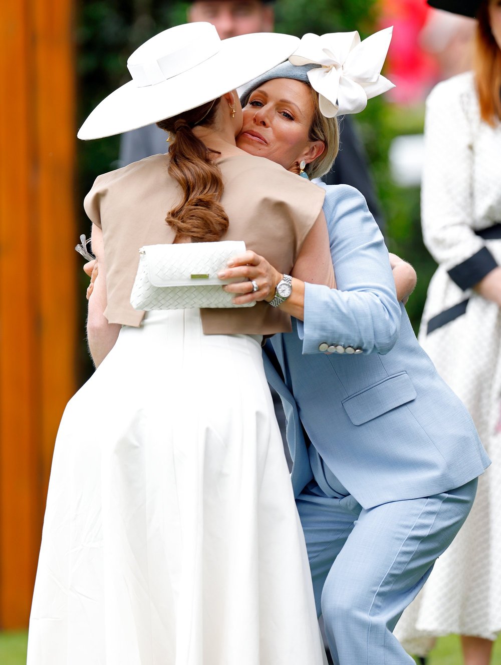 Princess Eugenie and Zara Tindall