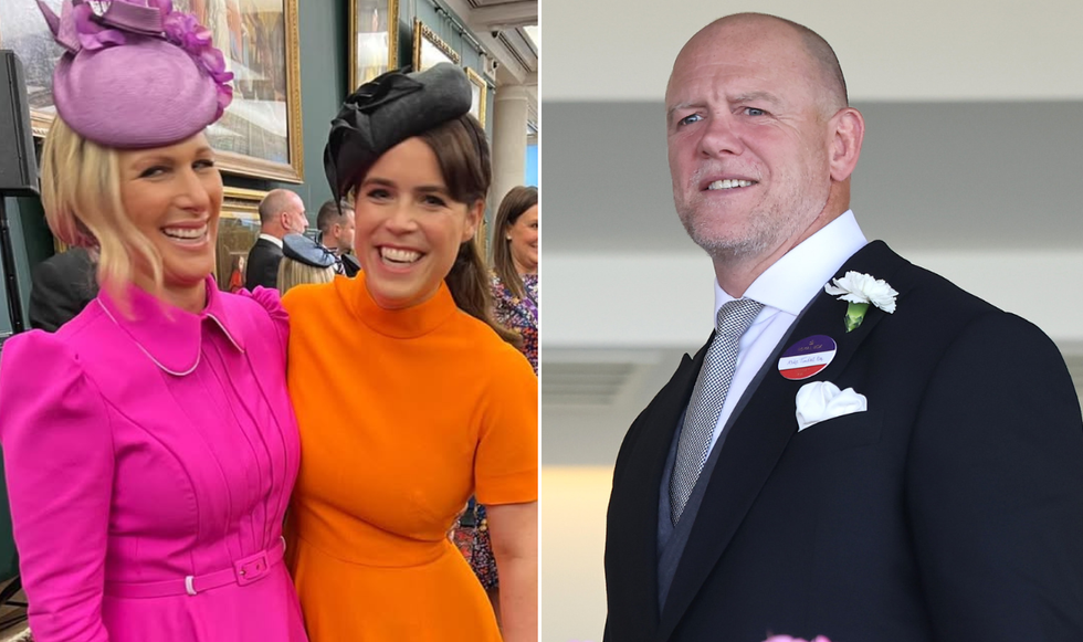 Princess Eugenie and Zara Tindall