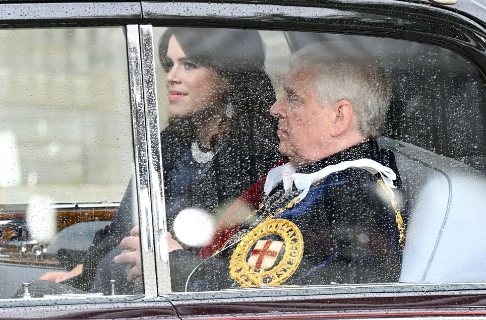 Princess Eugenie, Andrew Mountbatten-Windsor