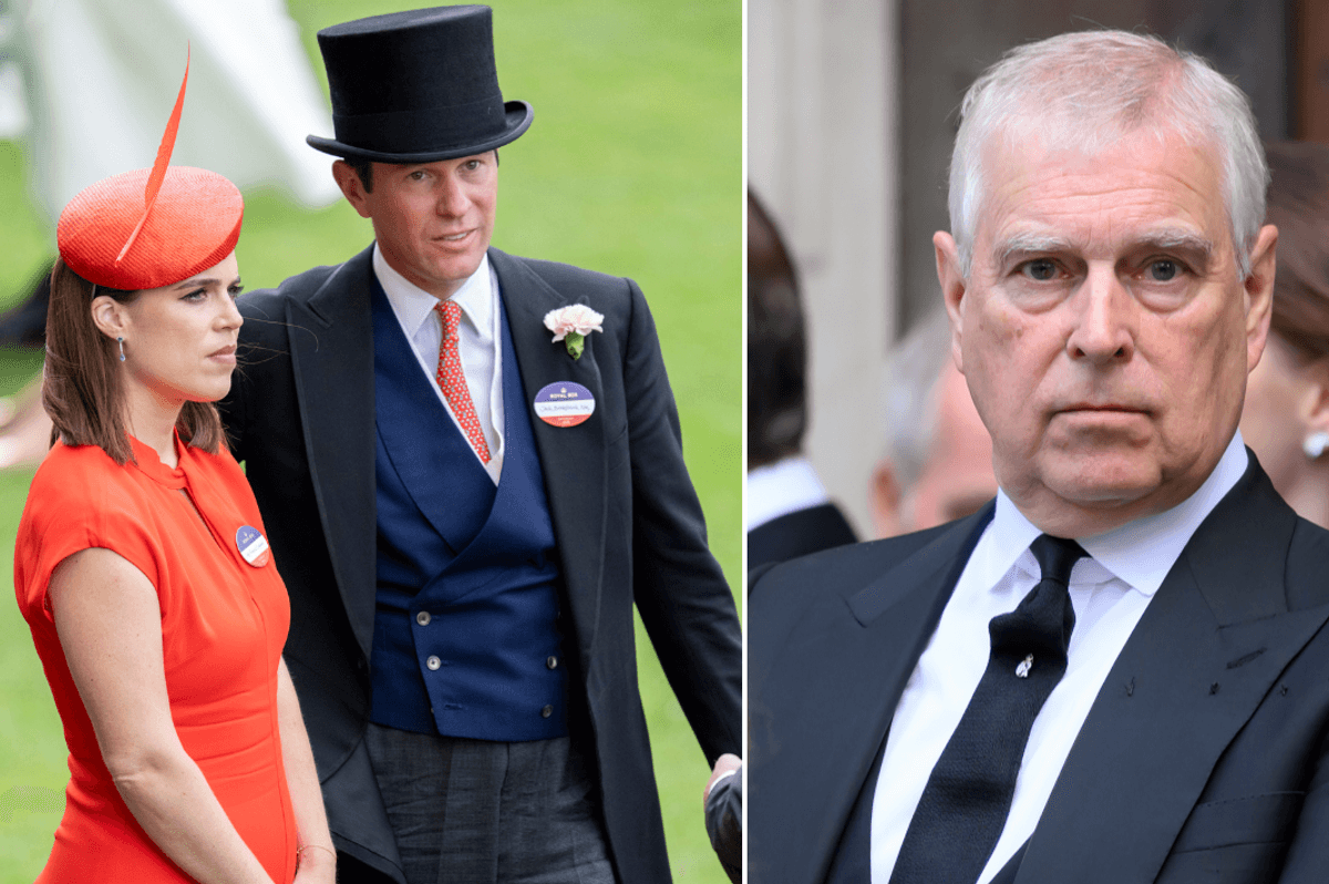 Princess Eugenie, Jack Brooksbank and Andrew