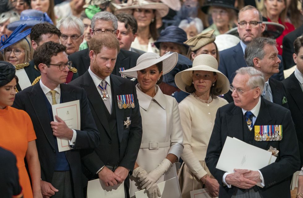 Princess Eugenie, Jack Brooksbank, Prince Harry, Meghan Markle