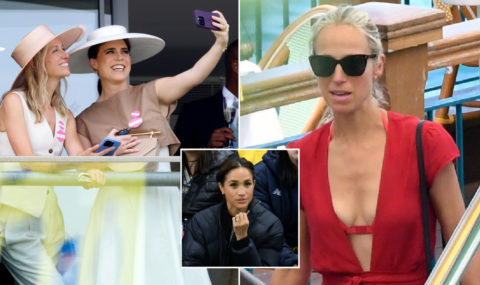 Princess Eugenie, Meghan Markle and Misha Nonoo