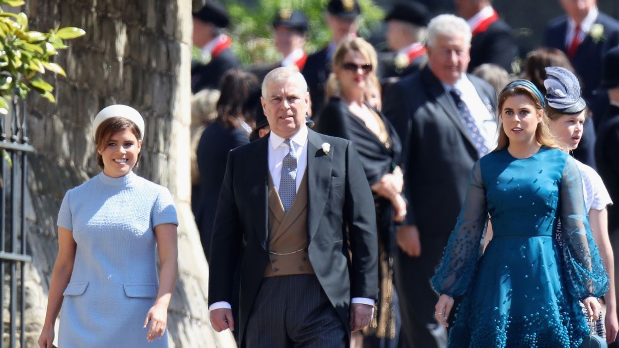 Princess Eugenie, Prince Andrew and Princess Beatrice