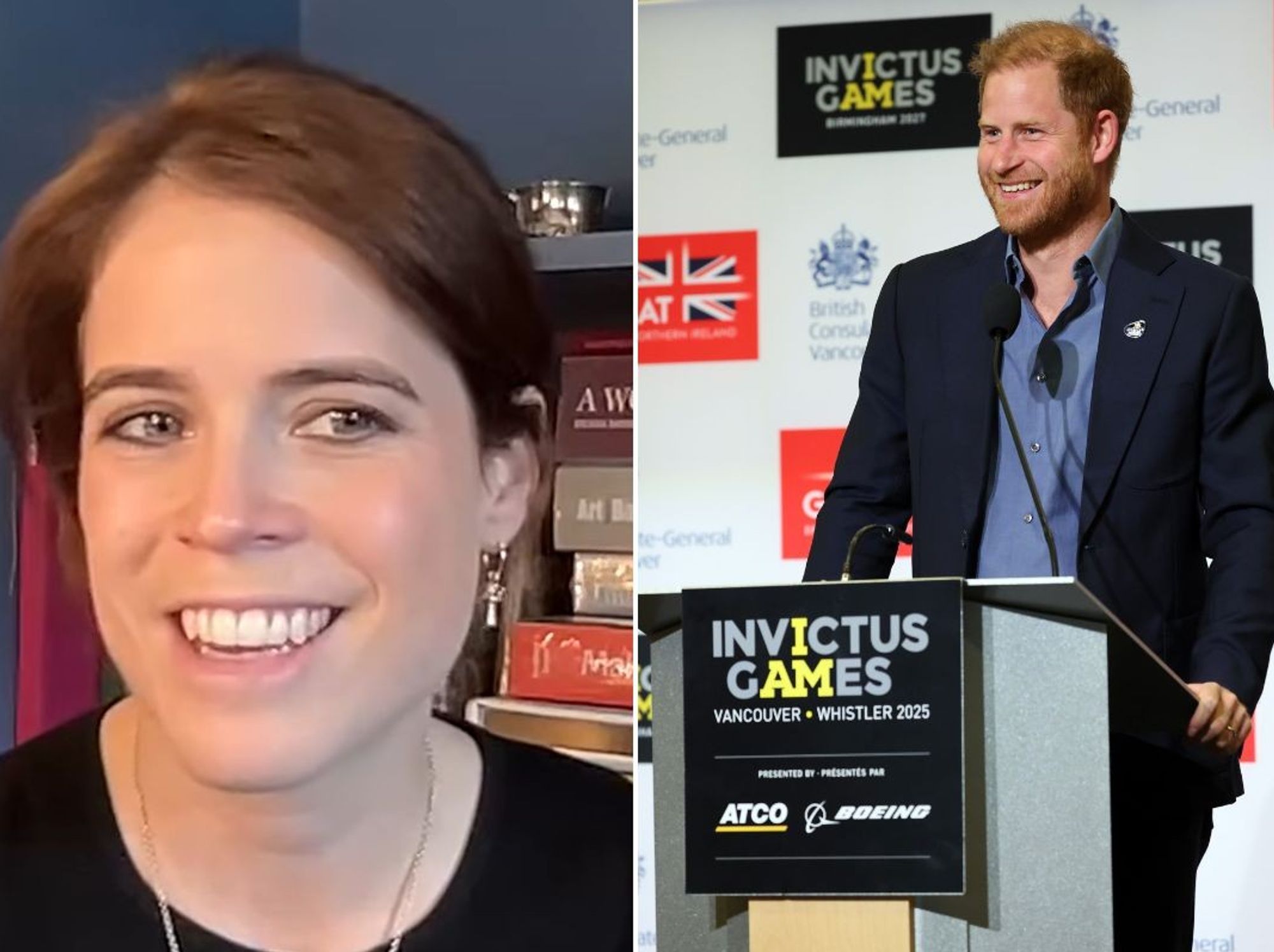 Princess Eugenie, Prince Harry